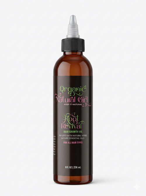 Hair Growth Oil, Front 